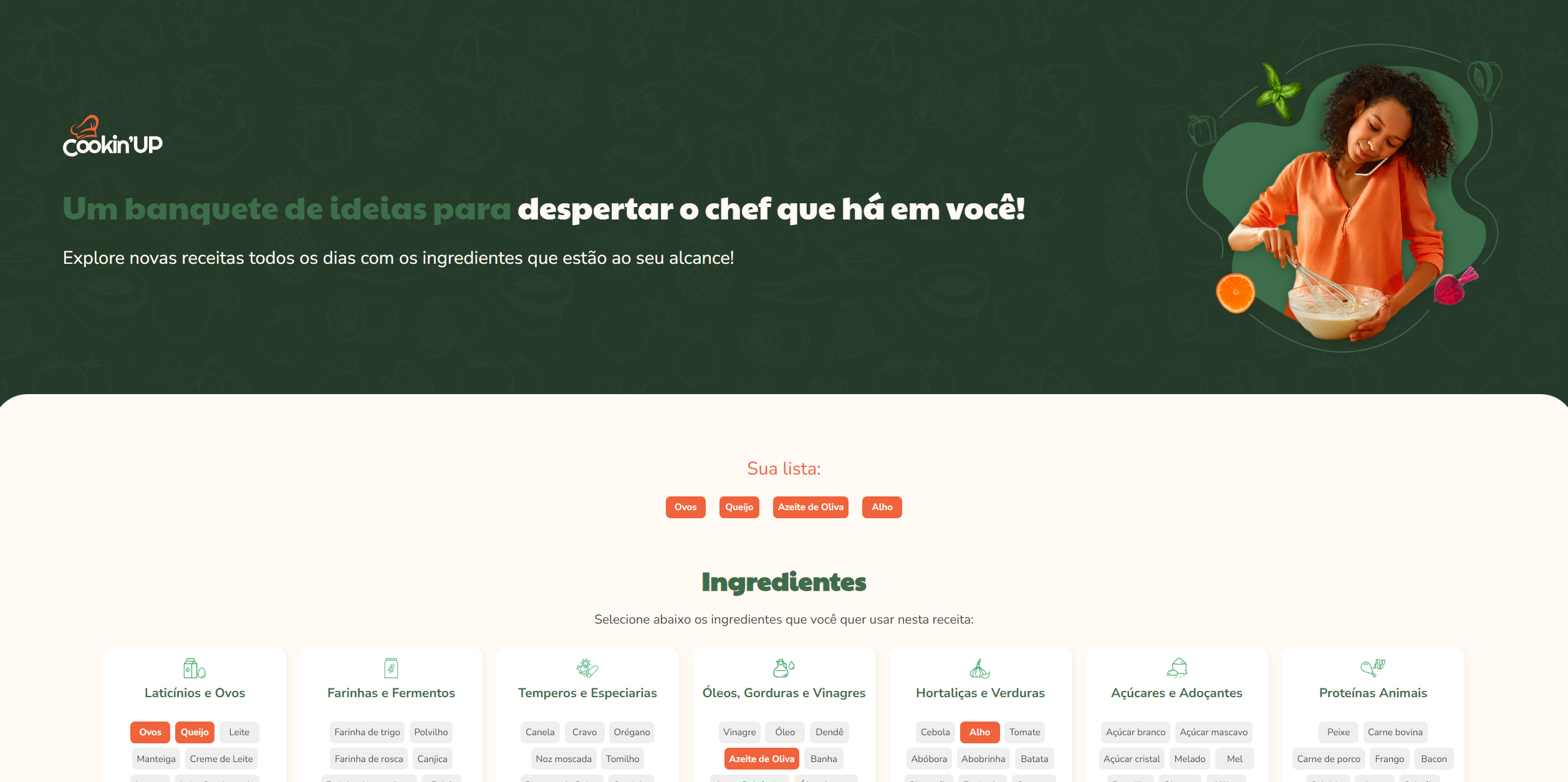 Cooking Up - Vue 3
